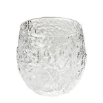 IVV Paper Tumbler 250ml Set of 6 Pieces Transparent, Mouth Blown Glass, Handmade in Italy, Premium Drinkware, Elegant Glass Tumblers, Dishwasher Safe, Perfect for Water and Juices - IVV