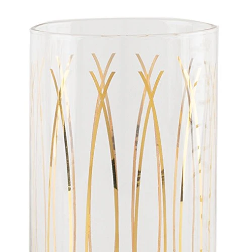 KitchenCraft Mikasa High Ball Glasses 414ml Gold Set of 4 Pieces - KitchenCraft - Image 3