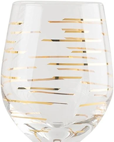 KitchenCraft  Mikasa Glasses 414ml Gold Set of 4 Pieces - KitchenCraft - Image 4