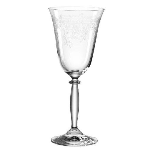 Leonardo High-quality glass set of 6 330ml Transparent and white decorations Dishwasher Safe - Leonardo - Image 2