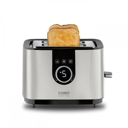 Caso Selection T2 Design Toaster for 2 slices of bread Modern design Bun warmer - Caso - Image 2
