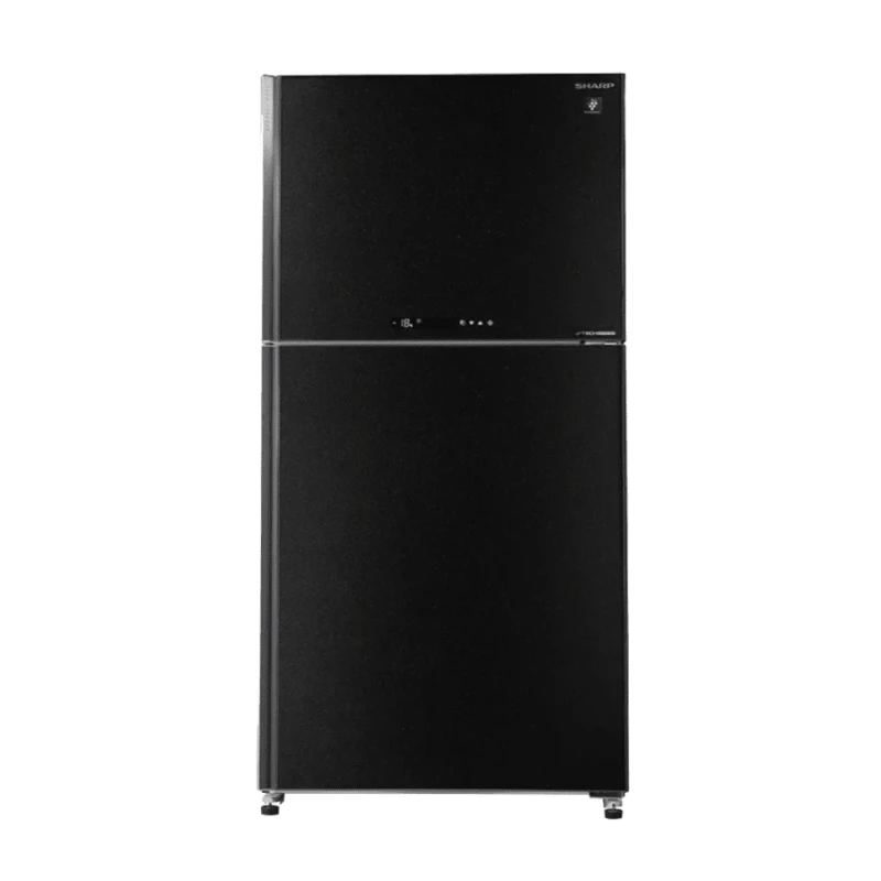 ثلاجة 480 لتر SJ-GT760G-BK1 لون اسود A++ من شارب - شارب