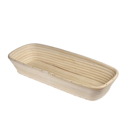 Kuchenprofi Rectanguler Proofing Basket Dia 40cm Rattan Beige - Kuchenprofi - Image 3