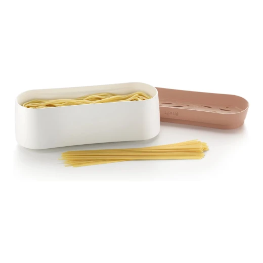 Lekue Quick Microwave Pasta Cooker Terracotta Pink, 4 Servings, No Boil, Microwave Safe Lekue Quick Microwave Pasta Cooker Terracotta Pink, 4 Servings, No Boil, Microwave Safe