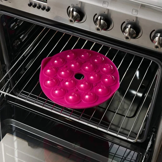 Lekue Cake Pops Maker Mould Pink, Silicone, Fast & Clean Baking - Lekue - Image 3