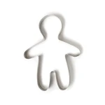 Decora Stainless Steel Shape Boy 21 x 28 x 4,5 h cm - Decora