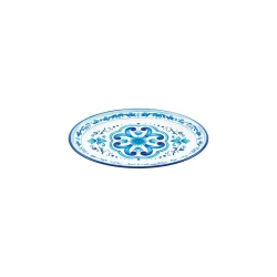 صينية تقديم بيضاوية صغيرة بلوز قطر 35.5 × 25.5 × 3 سم من جوزيني