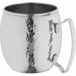 T.S Mug 354ml Stainless Steel with Polished Finish