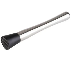APS Muddler Hight 20.5cm Stainless Steel, With handy end, to press fruits or pound lump sugar