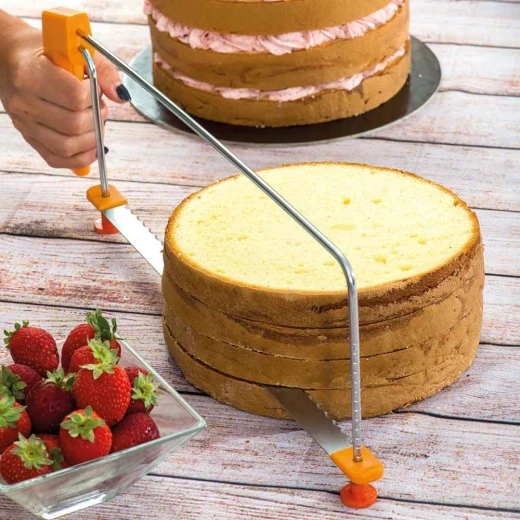 Decora Steel cake leveler 445 x 144 x 20 mm - Decora - Image 6