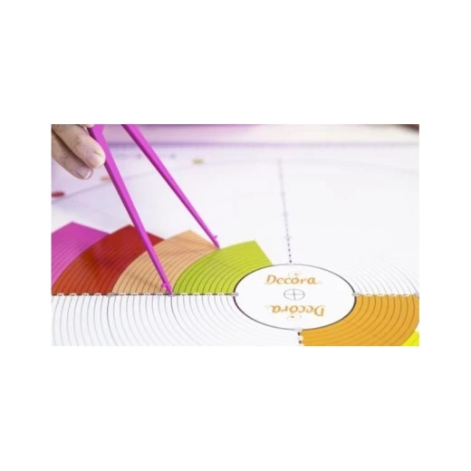 Decora Kit Compass W/ 3 Marker Bands and Mat - Decora - Image 5