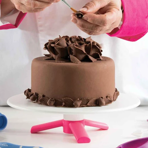 قاعدة كيك بلاستيكية ديكورا 24 × ارتفاع 6 سم - ديكورا - Image 3
