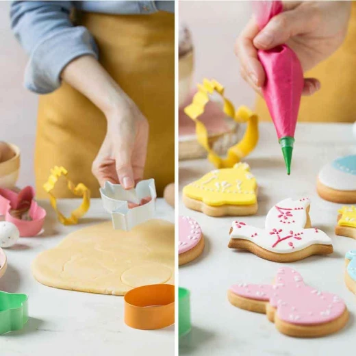 Decora Mixed Colours S/S Cookie Cutters Set Of 5 - Decora - Image 3