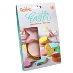 Decora Mixed Colours S/S Cookie Cutters Set Of 5 - Decora