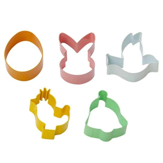 Decora Mixed Colours S/S Cookie Cutters Set Of 5 - Decora - Image 6