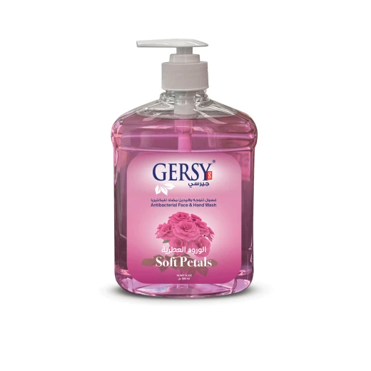 Gersy Face & hand Soap, Soft Petals, 500 Ml Gersy Face & hand Soap, Soft Petals, 500 Ml