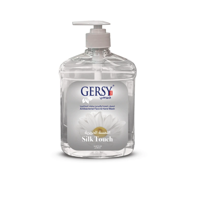 Gersy Face & Hand Soap, Silk Touch, 500 Ml - Gersy