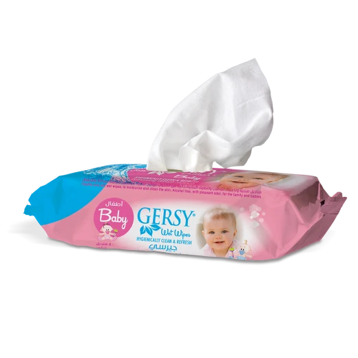 Gersy Wet Wipes Baby, 80pc Gersy Wet Wipes Baby, 80pc
