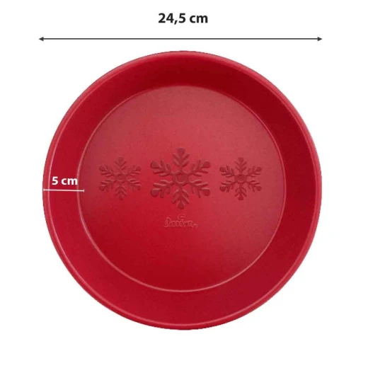 Decora Nonstick Pan Ø 24,5 X 5 H Cm Celebration Red - Decora - Image 5
