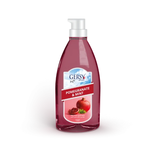 Gersy Face & Hand Soap, pomegranate and mint Smell, 400 Ml Gersy Face & Hand Soap, pomegranate and mint Smell, 400 Ml
