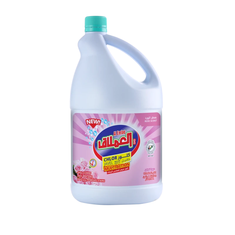 Al emlaq chlorine bleach for clothes 3.78 liter Rose - Al Emlaq