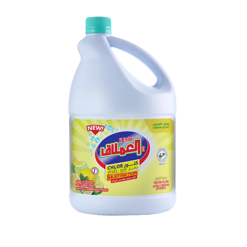 Al emlaq chlorine bleach for clothes 3.78 lite Lemon - Al Emlaq