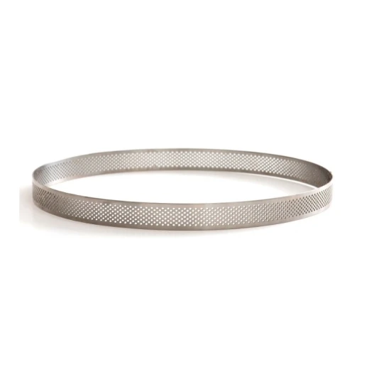 Decora Stainless Steel Perforated Ring Ø 24 cm x 2 cm Height