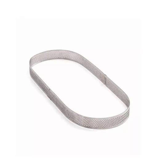 Decora S/S Micro-Perforated Oval Shape 12 cm x 29 cm x 3,5cm h Decora S/S Micro-Perforated Oval Shape 12 cm x 29 cm x 3,5cm h