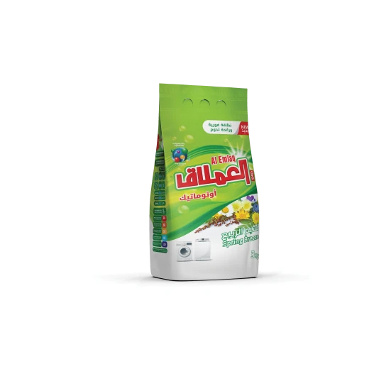 Al Emlaq Eco Clean Low Foaming Powder spring breeze, 3kg Al Emlaq Eco Clean Low Foaming Powder spring breeze, 3kg