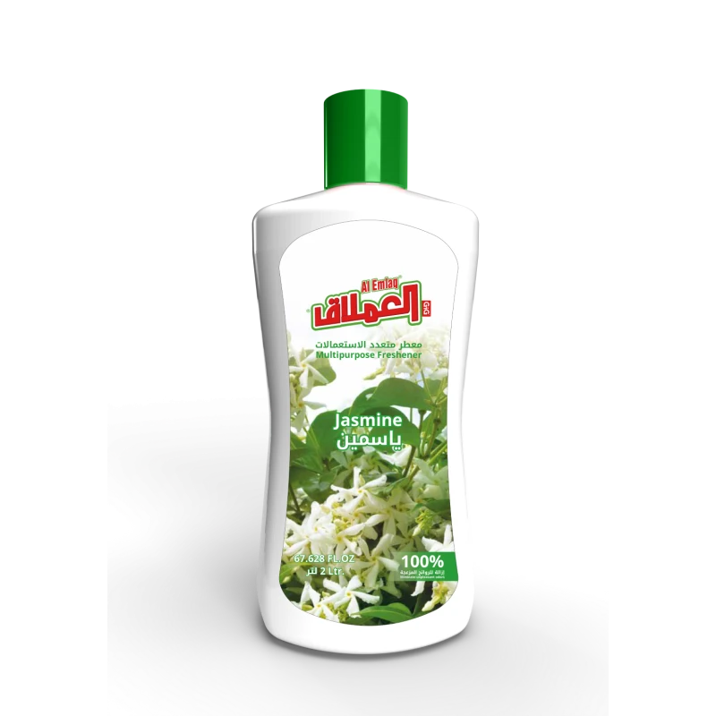 Al Emlaq Multipurpose Freshener Jasmine 2 ltr - Al Emlaq