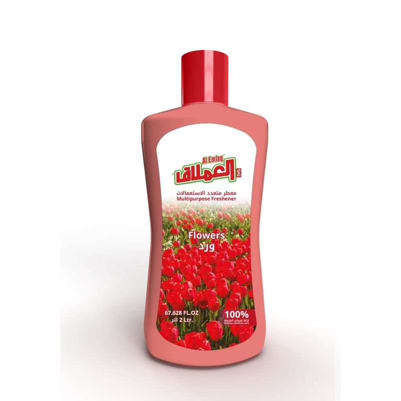 معطر متعدد الأغراض ورد 2 لتر من العملاق - العملاق