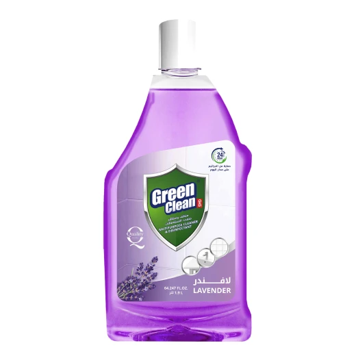 Green Clean disinfectant for surface use Lavender 1.9 liters