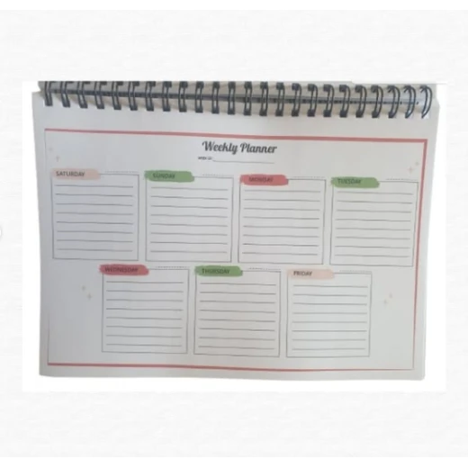 Weekly planner model 1 - Image 2