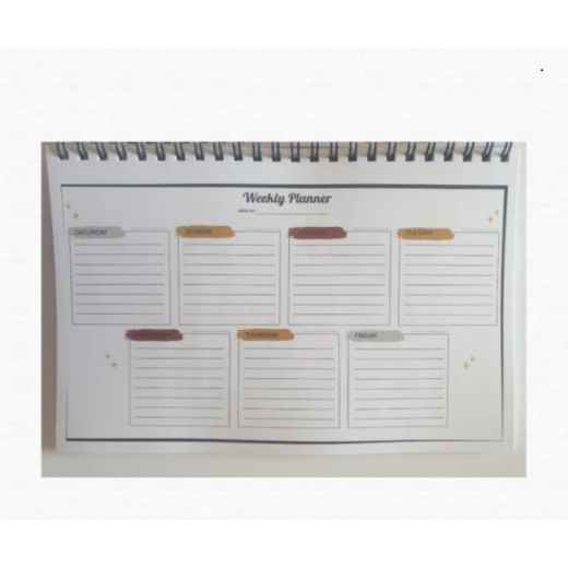 Weekly planner model 2 - Image 2