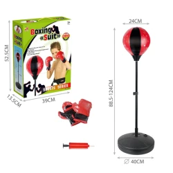 Boxing Set for Kids Punching Ball, Stand Punch Bag