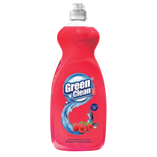 Al Emlaq Green Clean Dish Washing, Red Berry Fragrance, 750 Ml