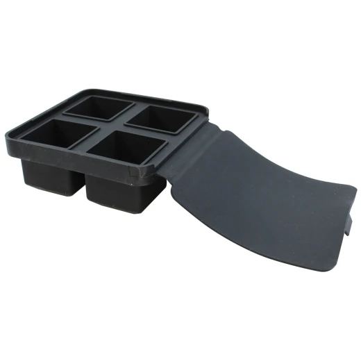 Table Craft Silicone Ice Cube Molds 4-Section 4.4x4.4x4.4cm Table Craft Silicone Ice Cube Molds 4-Section 4.4x4.4x4.4cm
