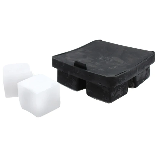 Table Craft Silicone Ice Cube Molds 4-Section 4.4x4.4x4.4cm - Table Craft - Image 3