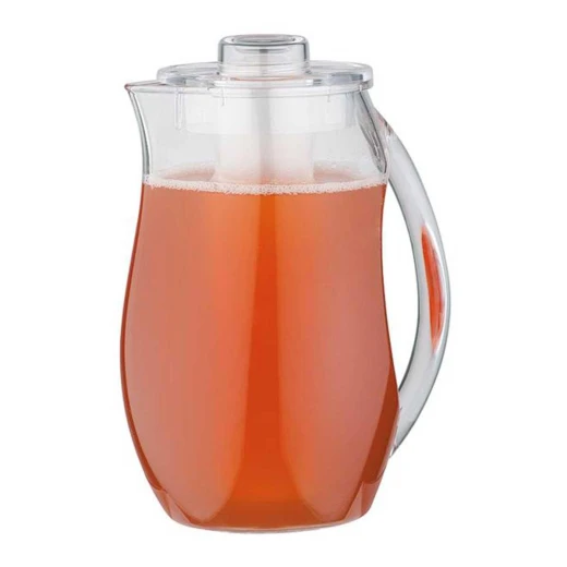 APS Juice and Water Pitcher 2.8 Liter, Dia 13x19cm, With water ice tube unbreakable