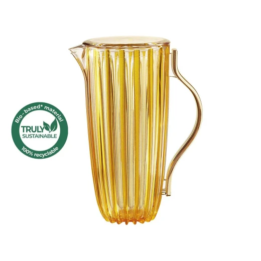 Guzzini Dolcevita Pitcher 1.75 Liter With Lid Yellow Dishwasher safe BPA-free Guzzini Dolcevita Pitcher 1.75 Liter With Lid Yellow Dishwasher safe BPA-free