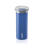 Guzzini Energy Thermal Travel Mug With Pressure Lid 350ml Unbreakable Plastic Plug Blue - Guzzini