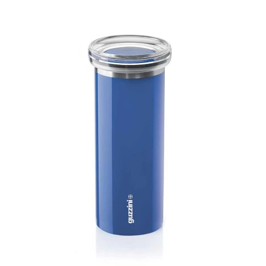 Guzzini Energy Thermal Travel Mug With Pressure Lid 350ml Unbreakable Plastic Plug Blue Guzzini Energy Thermal Travel Mug With Pressure Lid 350ml Unbreakable Plastic Plug Blue