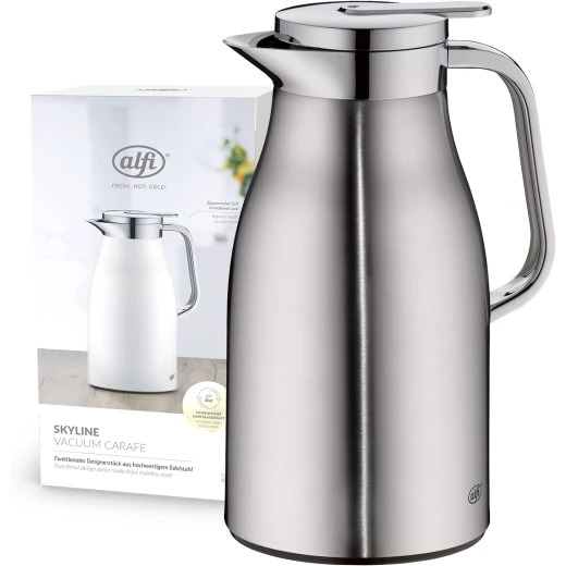 Alfi Skyline Vacuum Jug 1 Liter Stainless Steel Matt - Alfi - Image 3