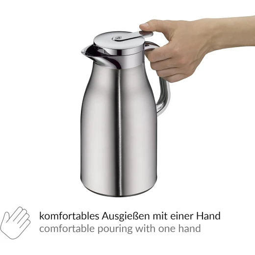 Alfi Skyline Vacuum Jug 1 Liter Stainless Steel Matt - Alfi - Image 5