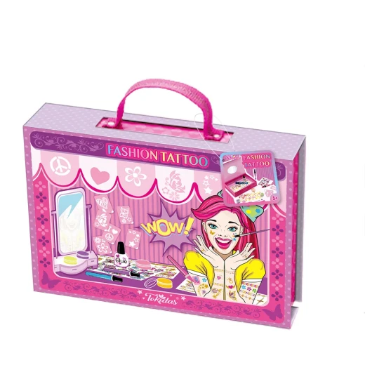 Tokidas Tattoo Play Sets in Reuseable Cardboard Box Tokidas Tattoo Play Sets in Reuseable Cardboard Box