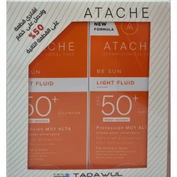 Set Atache Be Sun Light Fluid Spf 50+ 50ml 2pac