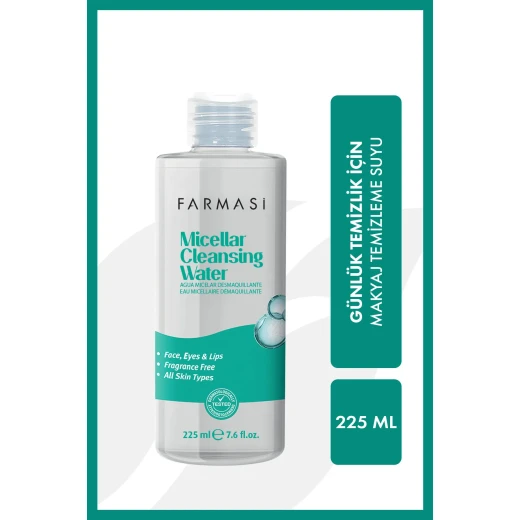 Farmasi Micellar Cleansing Water 225 ml Gentle Makeup Remover for All Skin Types Daily Skincare - Farmasi - Image 2