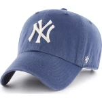 47 Brand New York Yankees Timber Blue RGW 47 Clean Up All Curved Visor Strapback Cap - 47 Brand