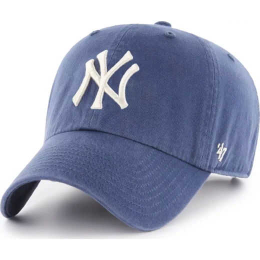 47 Brand New York Yankees Timber Blue RGW 47 Clean Up All Curved Visor Strapback Cap 47 Brand New York Yankees Timber Blue RGW 47 Clean Up All Curved Visor Strapback Cap