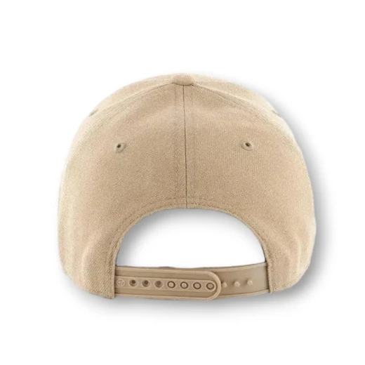 47 Brand New York Yankees Khaki Clean Up Curved Visor Strapback Cap 47 MVP - 47 Brand - Image 2
